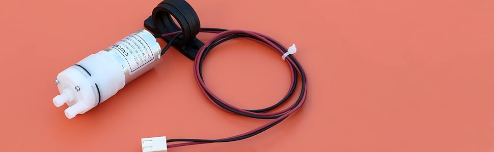 CrocSee DC 12V Mini Food Grade Self Priming Diaphragm Fresh Water Transfer Pump