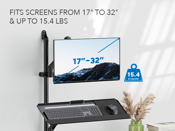 Fits screens to 32"