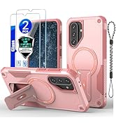 for Samsung Galaxy A36 5G case &amp; A56 5G case[Compatible with MagSafe][with 2*9H Tempered Glass Sc...