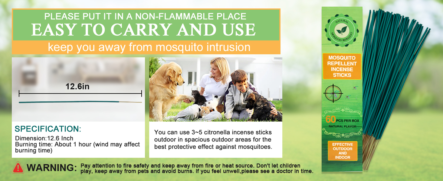 mosquito repellent sticks