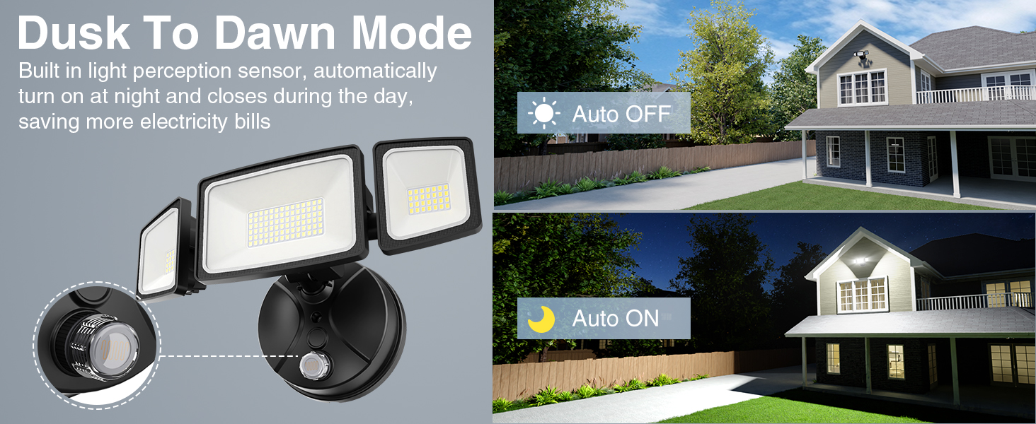 dusk to down led lights