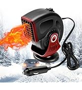 Nauttxon 12V Car Heater- 2 in 1 Heating & Cooling Fast Heating Defrost Defogger- Portable Car Hea...