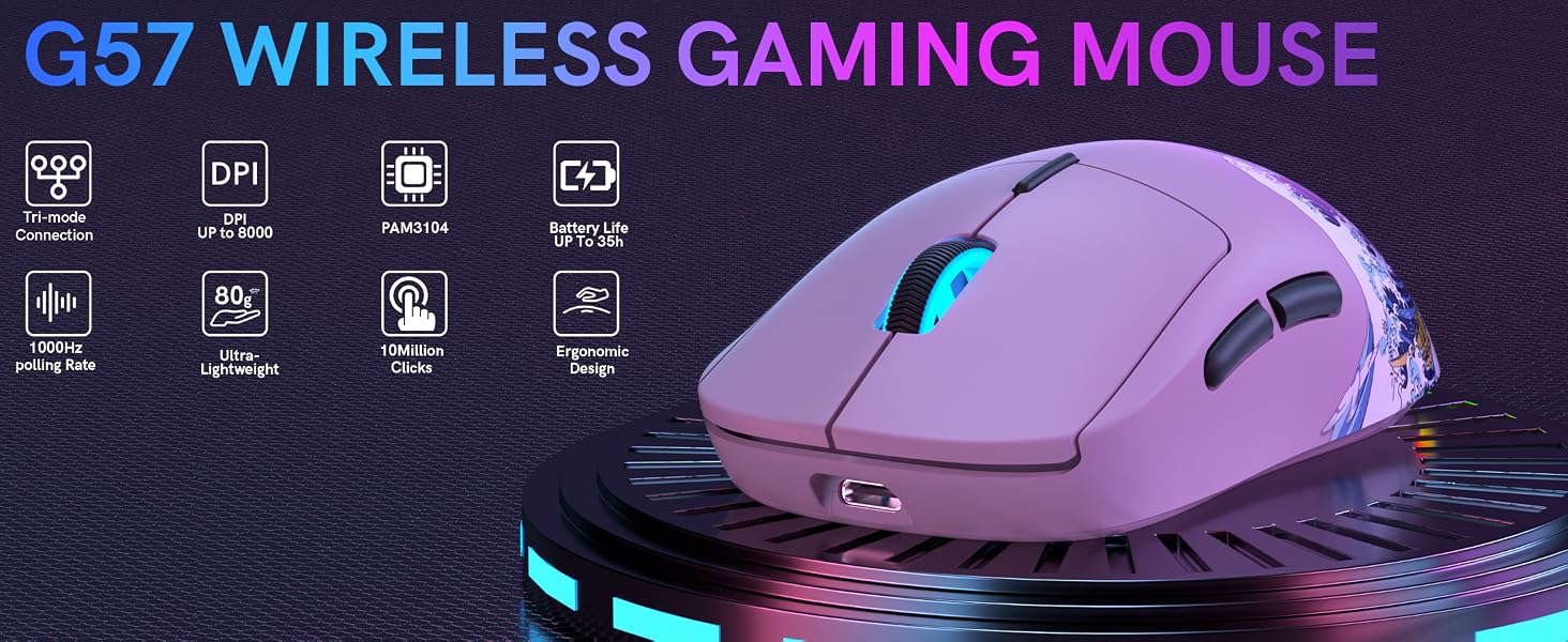 WIRELESS GAMING MOUSE