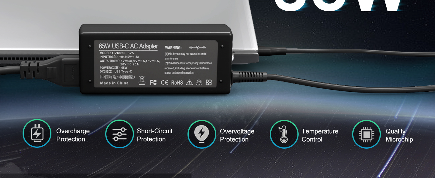 USB C Chromebook charger