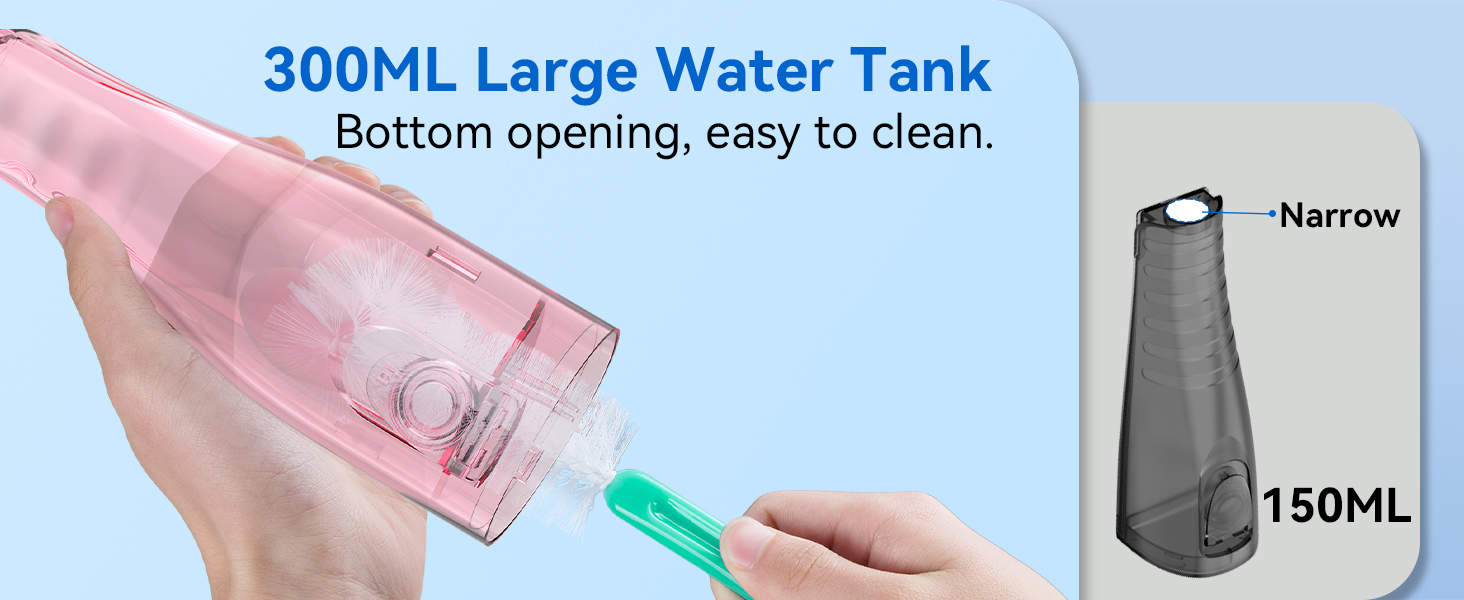 300ml detachable water tank water dental flosser