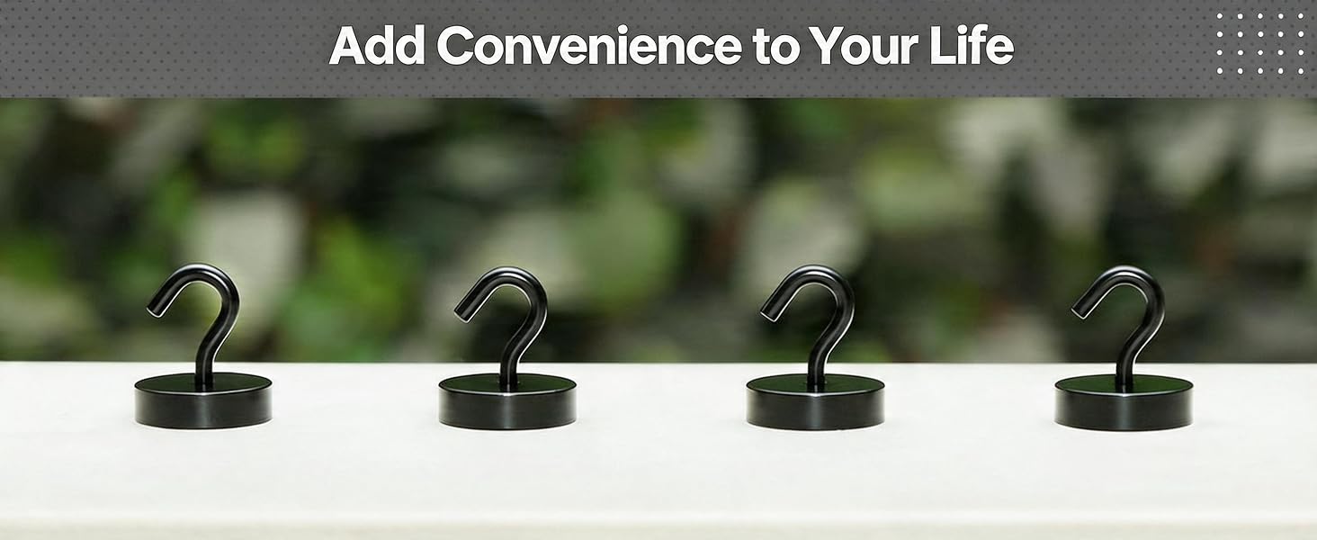 Neosmuk Black Magnetic Hooks
