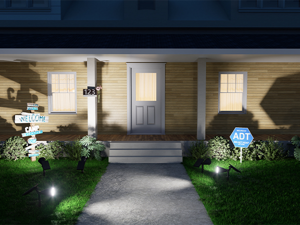 spotlight outdoor solar