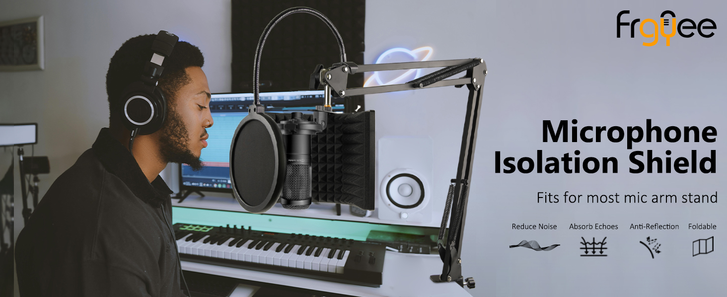 Microphone Isolation Shield