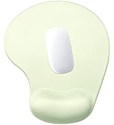 Hsurbtra Ergonomic Mouse Pad with Wrist Rest Support, Gel Mouse Pads with Non-Slip PU Base, Pain ...