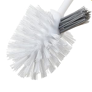 Close Up of Clorox Under Rim Toilet Bowl Bursh with Caddy
