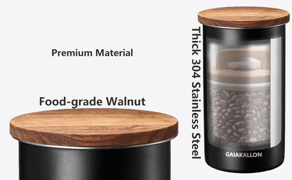 coffee canister, coffee container, coffee bean storage, vacuum coffee canister