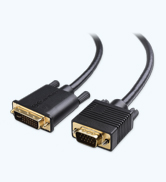 VGA to DVI-I Cable (DVI-I to VGA, DVI to VGA, VGA to DVI Cable