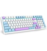 E-YOOSO Z-99 Mechanical Keyboard 99 Keys, Tri-Mode BT5.0/2.4GHz/USB-C, Hot Swappable Linear Switc...