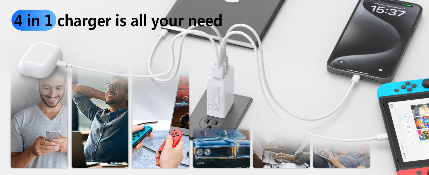 4 in 1 charger is all your need