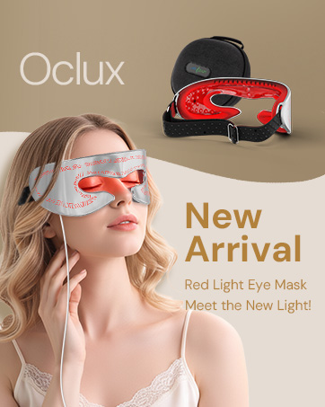 Meet the new light with LifeZoom red light therapy eyes mask
