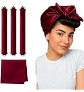 Overnight Blowout Rods | Heatless Curls for Long or Short Hair Rollers Blow Out Curling Rod No He...