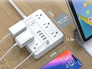 college dorm room essentials for girls guys nightstand power strip