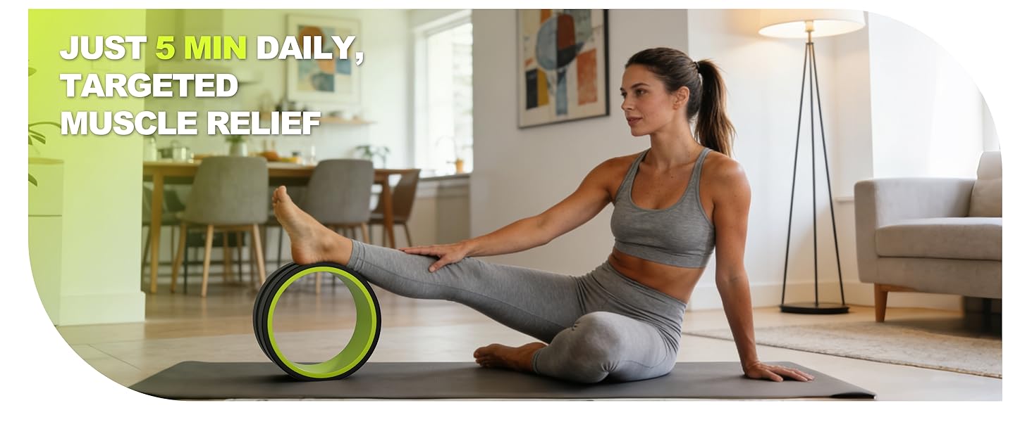 JUST 5 MIN DAILY, TARGETED MUSCLE RELIEF