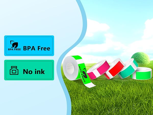 Thermal labels are great for business, office, organization, kitchen, plants 