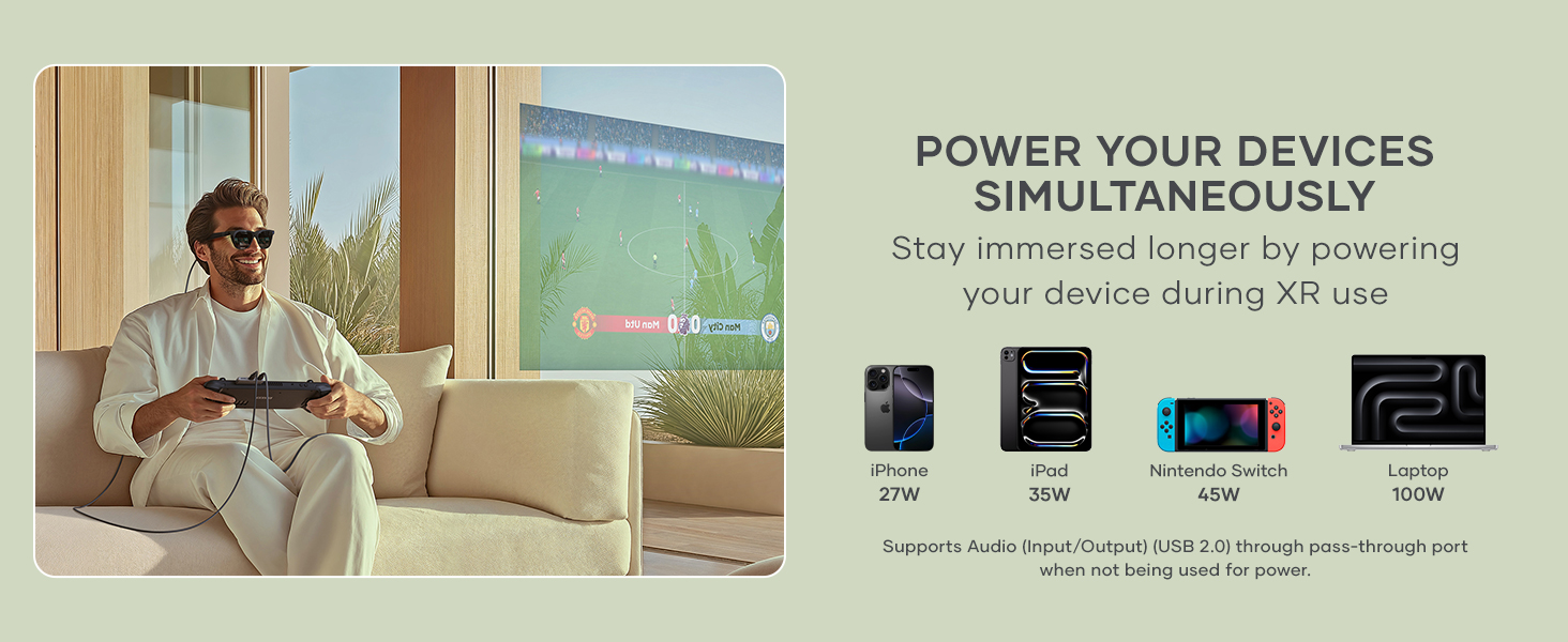 Mobile XR Hub with microSD