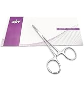 MJW Fishing Hemostat Locking Clamps Forceps 5" Stainless Steel Unhooking Pliers Dog Cat Pet Sciss...