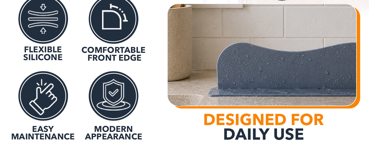 sink splash guard