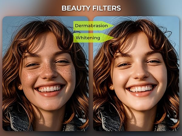 4k digital camera beauty filter vlogging camera with wifi accessories
