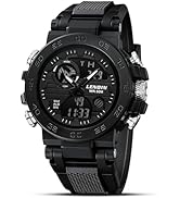 LN LENQIN Mens Watches Digital Military Watches for Men Army Survival Tactical Sports Outdoor Sto...