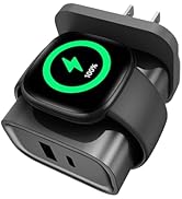 ACEQINGSE 3-in-1 Charger for Fitbit Sense/Sense 2/ Versa 4/3,PD 25W USB C Fast Charging Dual Port...