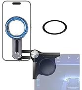 EEEKit Tesla Phone Holder, Magnetic Car Mount Compatible with MagSafe, No Glue Install, Tesla Mod...