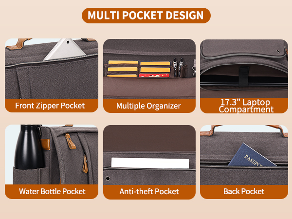 multi pockets