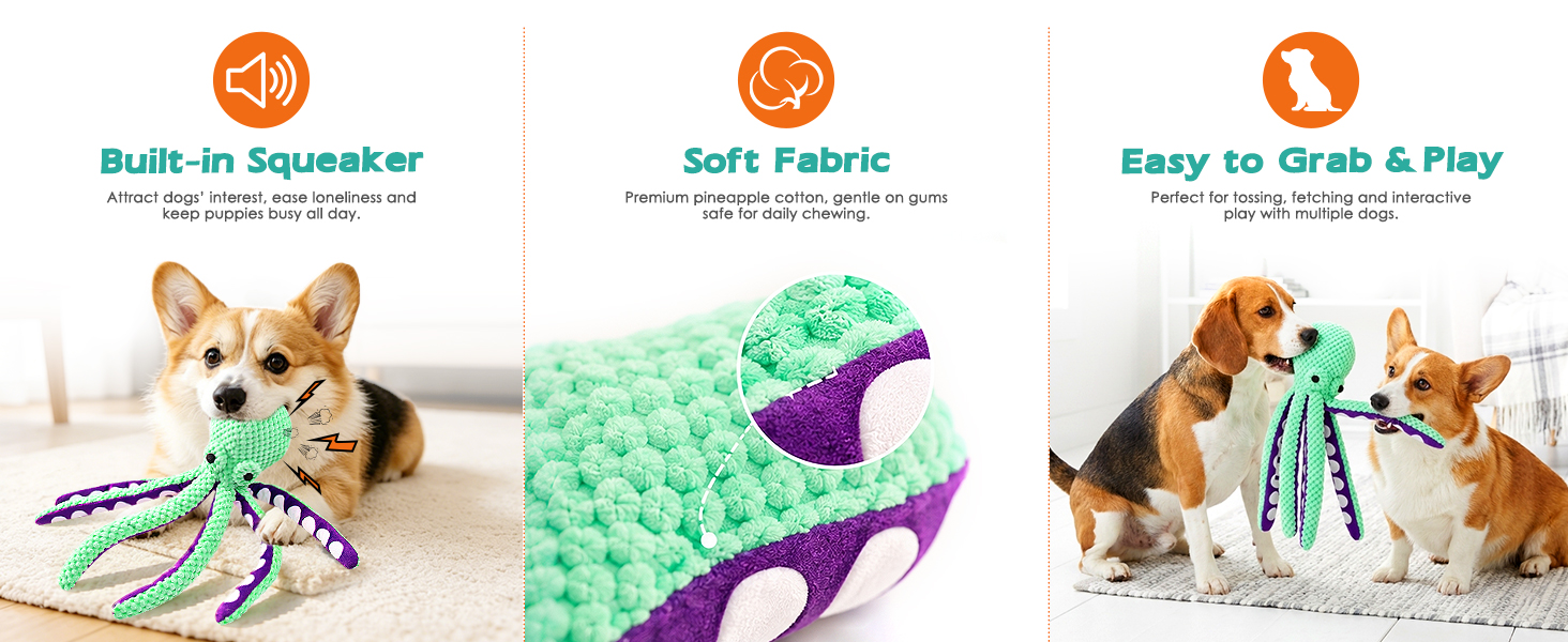 plush dog toys