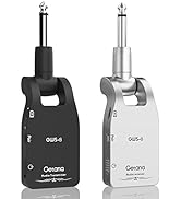 Getaria Upgrade 2.4GHZ Wireless Guitar System Built-in Rechargeable Lithium Battery Wireless Guit...