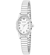 TKIIOER Small Gold Watches for Women, Easy to Read Ladies Analog Watch, 30M Waterproof, Luminous ...