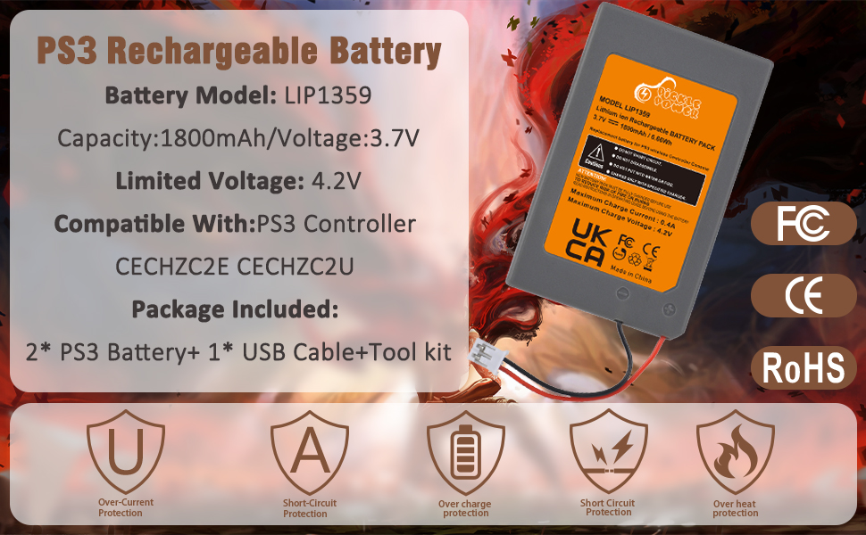 ps3 controller battery