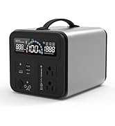 EP Portable Power Station, 595Wh Solar Generator with 110V AC Outlets, DC and 100W USB-C PD Outpu...