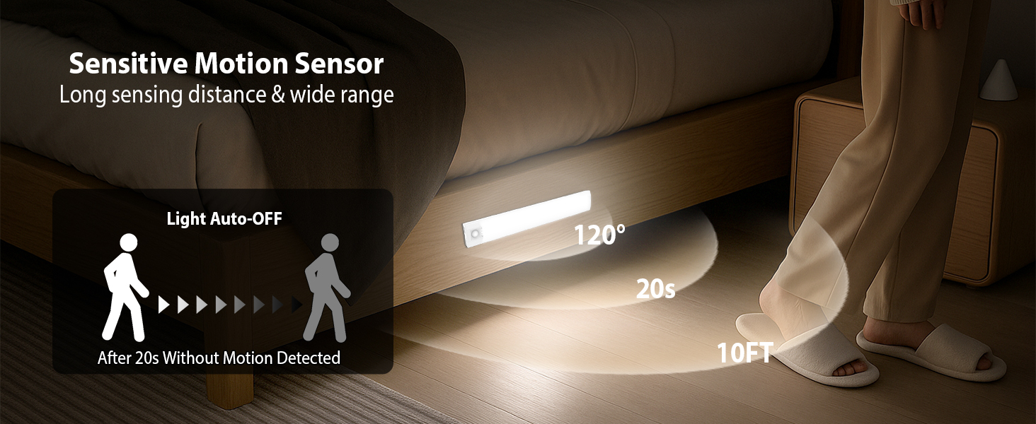 motion sensor under cabinet lighting