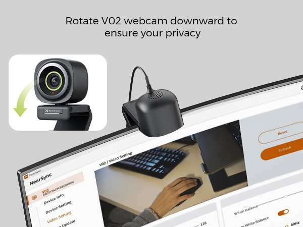 external laptop camera