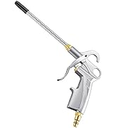Heavy Duty Air Blow Gun Air Nozzle Blow Gun, Air Blower for Compressor with Bigger Pipe & Extende...