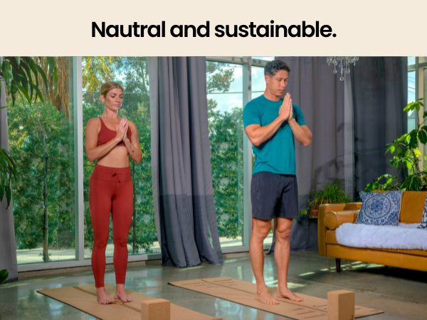 natural yoga mat