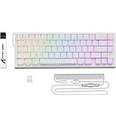 ATTACK SHARK X68PRO HE Rapid Trigger Wireless Keyboard, 0.01mm RT Accuracy 8000Hz Wired Gaming Ke...