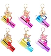 EIiovcnya Mini Tumbler Keychain Chapstick Holder, Stanley Cup Accessories,Cute Key Chains for Wom...