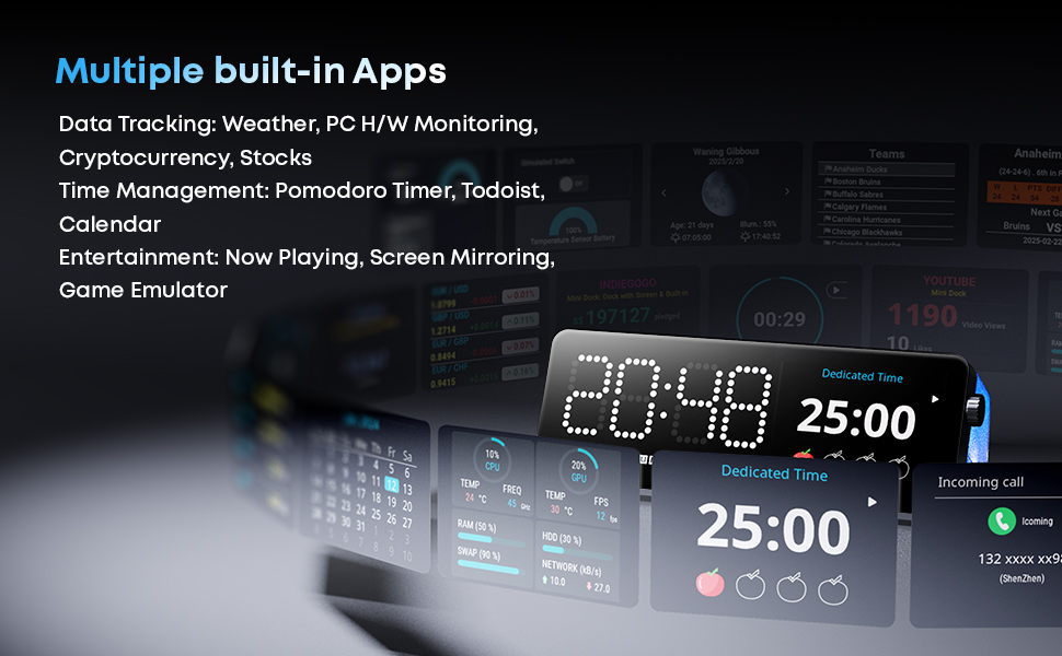 Multiple built-in Apps