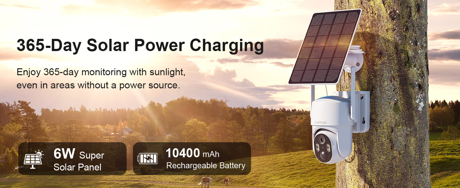 4G lte cellular security camera Solar Powered