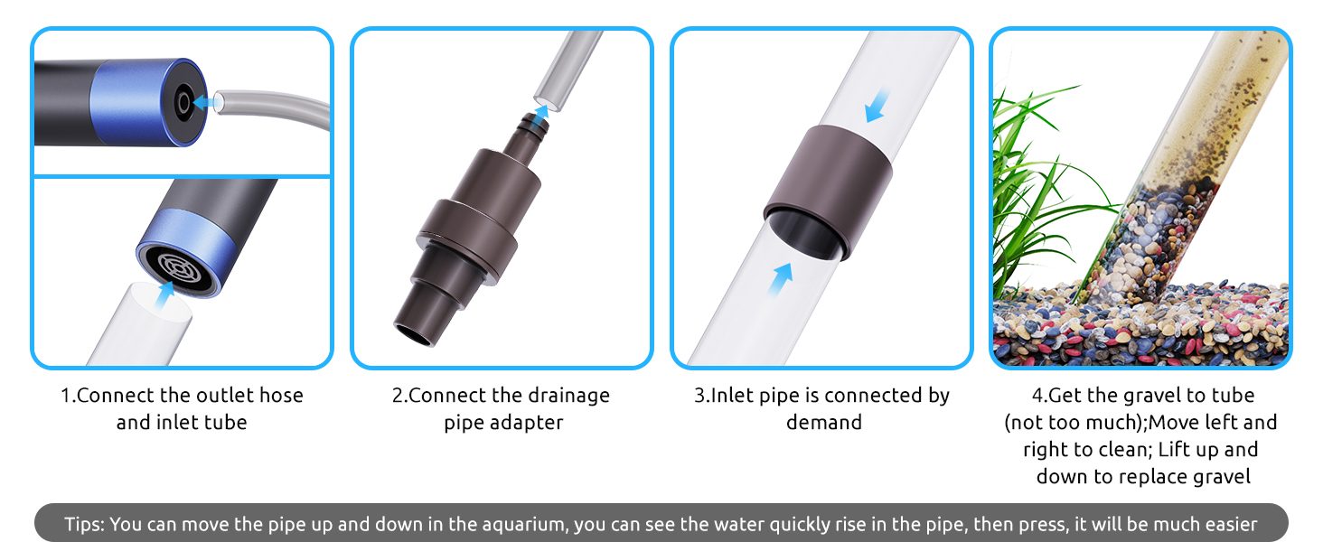 aquarium cleaning tools