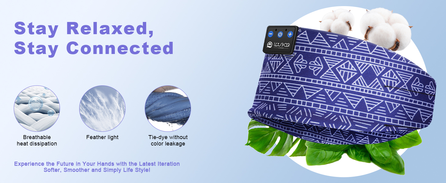 LOVE EYE Bluetooth Headband Headphones