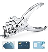 3 in 1 Badge Slot Hole Punch for ID Card: IMLIKE Handheld Card Puncher Suitable for PVC Material,...