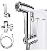 JiGiU Bidet Sprayer for Toilet Handheld Bidet Sprayer Set Toilet Faucet Sprayer Shower Shattaf To...