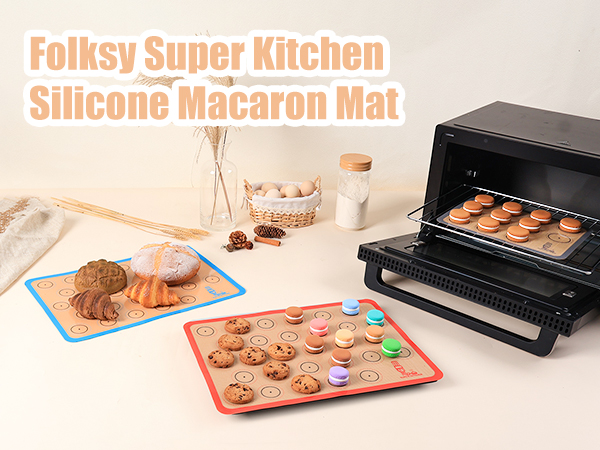 silicone macaron mat
