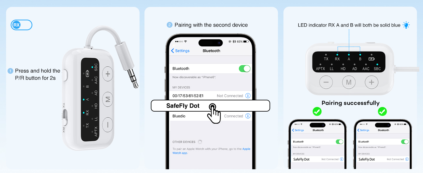 bluetooth transmitter for headphones